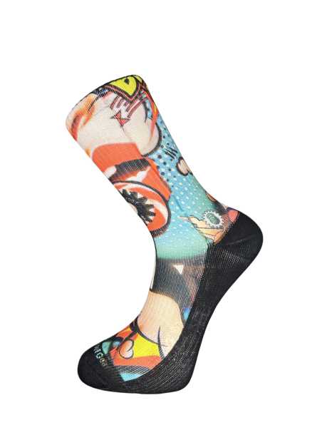 Lolypop Cartoon Printed Pattern Style Summer Socks