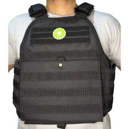 MIL-TEC PLATE CARRIER VEST BLACK