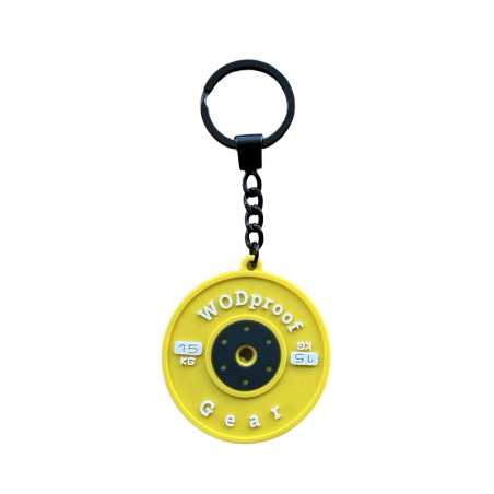 15kg Plate PVC KEYCHAIN