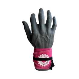 Pink Cotton Wrist Wrap