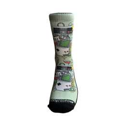 GAME BOY Printed Pattern Socks