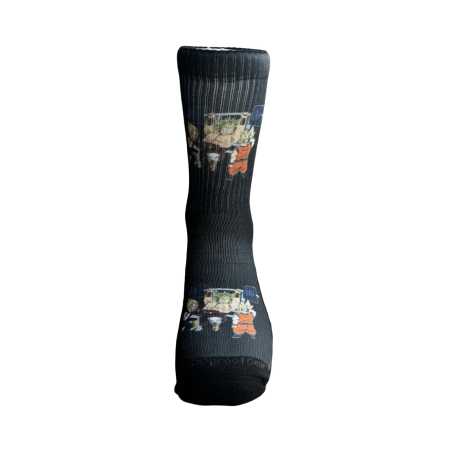 GOKU BENCH PRESS Printed Pattern Socks