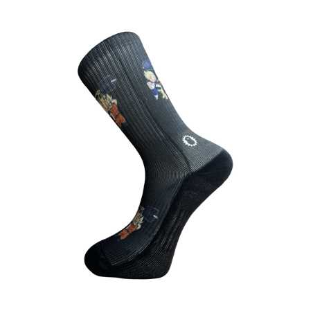 GOKU BENCH PRESS Printed Pattern Socks