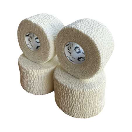 PACK OF 4 HookGrip Weightlifting Tape 3.8cm x 4,5m