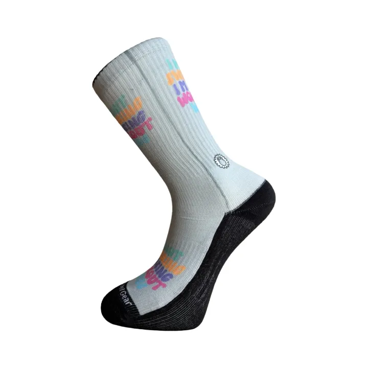 I AM NOT SWEARING Printed Pattern Socks