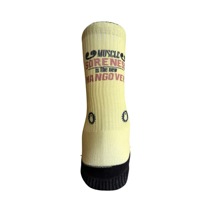 SORENESS IS THE NEW HANGOVER Printed Pattern Socks