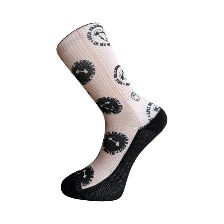 SPIT PRE WORKOUT IN MY MOUTH Printed Pattern Socks