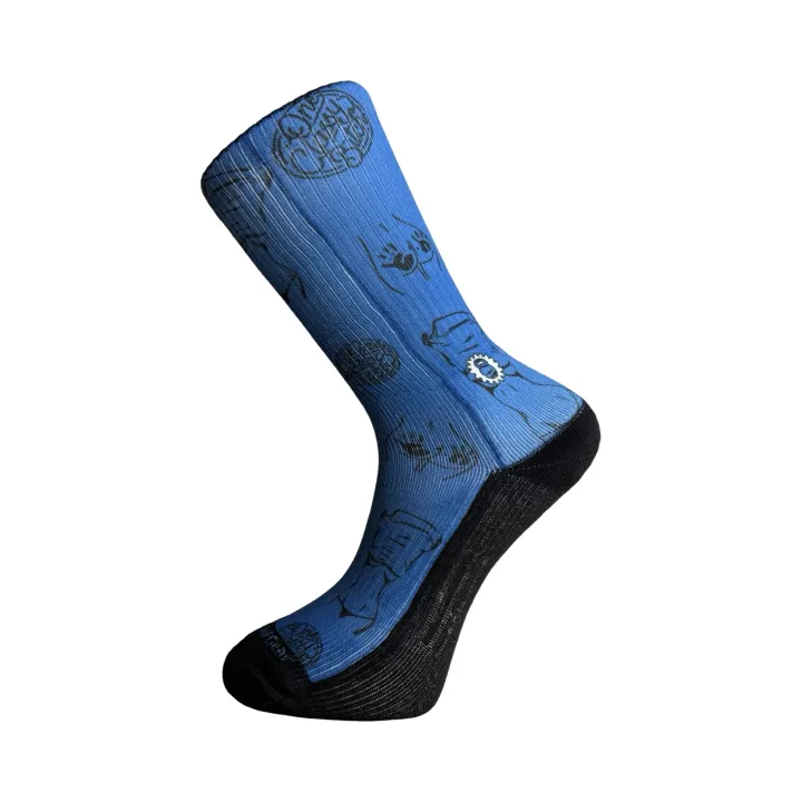 ONE CLASSY BITCH Printed Pattern Socks
