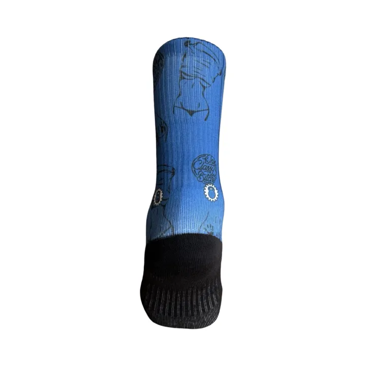 ONE CLASSY BITCH Printed Pattern Socks