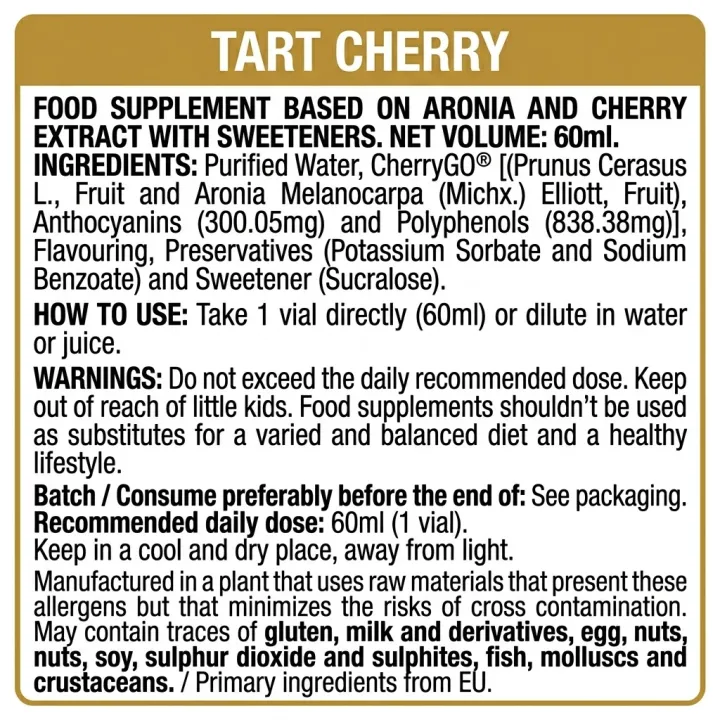 Tart Cherry Shot 60ml