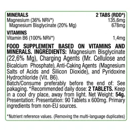 Magnesium Bisglycinate 90tabs