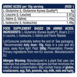BCAA + Glutamine Kyowa Natural 500g