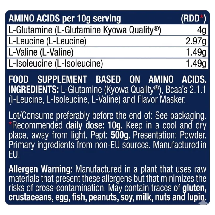 BCAA + Glutamine Kyowa Natural 500g