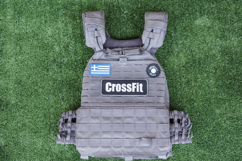 CROSSFIT, PVC Morale and Tactical Patch, Hook and Loop