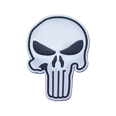 The Punisher Skull Pvc Patch