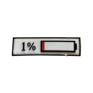 1% Battery Pvc Patch