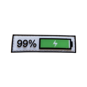 99% Battery Pvc Patch